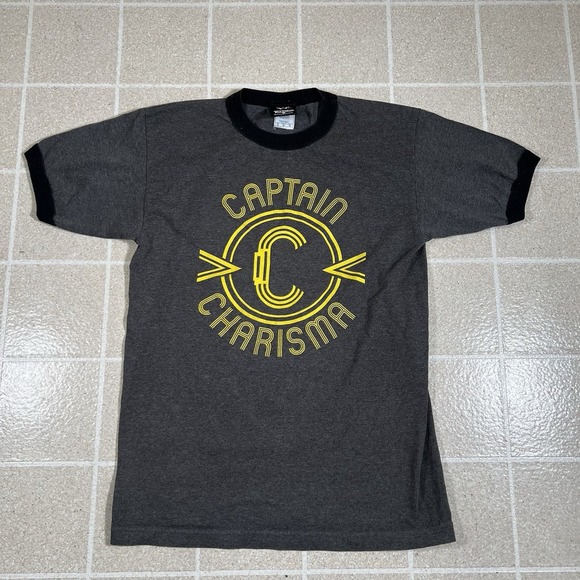 Vintage Y2K 2002 WWE Shirt Captain Charisma Christian Cage Double-Sided Medium - Picture 1 of 11